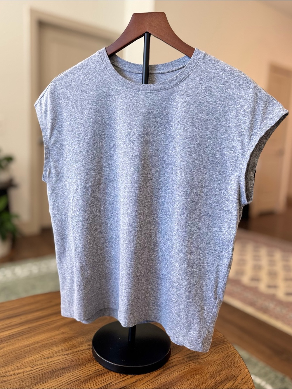 Madewell Heather Gray Muscle Tank Top